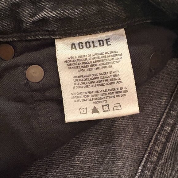 Agolde, Low Slung Baggy wide-leg jeans | Size: 26 - Picture 9 of 12